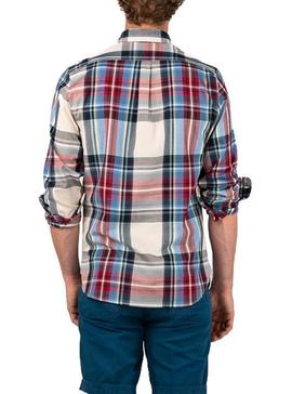Camisa El Ganso Big Tartan Natural Twill Hombre