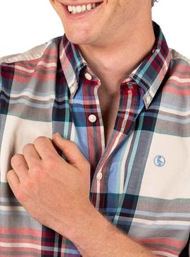 Camisa El Ganso Big Tartan Natural Twill Hombre