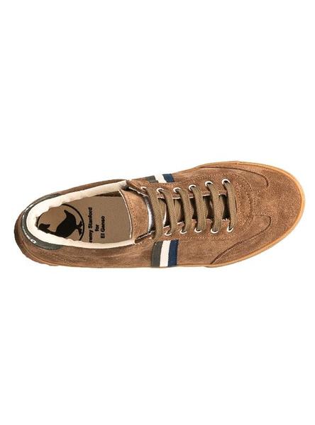 Jarra Profesor incrementar Zapatillas El Ganso Match Camel Hombre