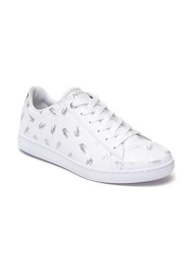 Zapatillas Lacoste Carnaby Evo 419 1 Blanco Kids