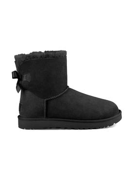 Botas UGG Mini Bailey Bow II Negro Mujer