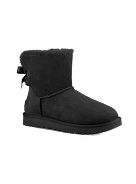 Botas UGG Mini Bailey Bow II Negro Mujer