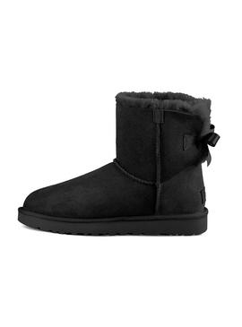 Botas UGG Mini Bailey Bow II Negro Mujer