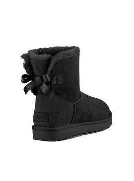 Botas UGG Mini Bailey Bow II Negro Mujer