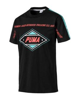Camiseta Puma LuXTG Negro Para Hombre