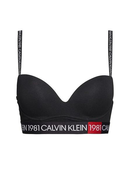 Sujetador Calvin Klein Push Inmerion Negro