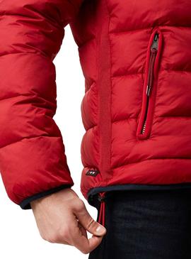 Cazadora Napapijri Acolchada Aric Rojo Para Hombre