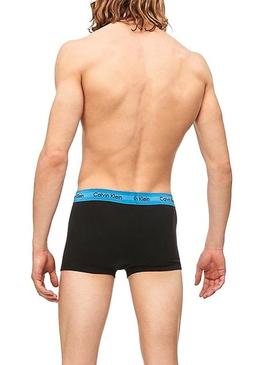 Pack 3 Boxers Calvin Klein Low Rise Negro Hombre