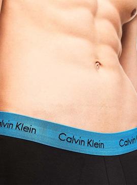 Pack 3 Boxers Calvin Klein Low Rise Negro Hombre