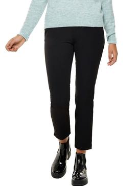 Pantalon Only Glowing Negro Mujer