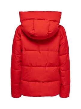 Cazadora Only June Rojo Mujer
