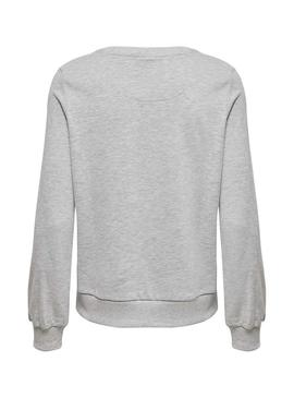 Sudadera Only Kelloggs Gris Mujer