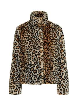 Chaqueta Only Vida Leopardo Mujer