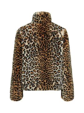 Chaqueta Only Vida Leopardo Mujer