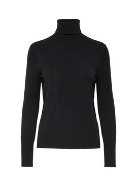 ONLVENICE L/S ROLLNECK PULLOVER Black