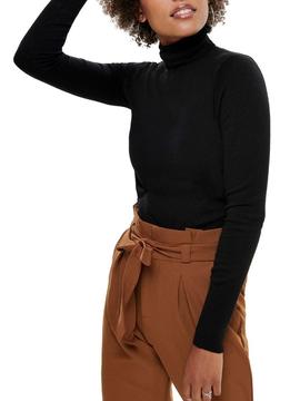 ONLVENICE L/S ROLLNECK PULLOVER Black