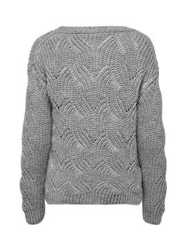 Jersey Only Havana Gris Mujer