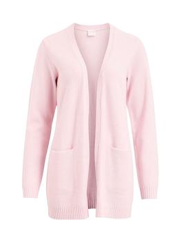 Chaqueta Vila Viril Long Rosa Mujer