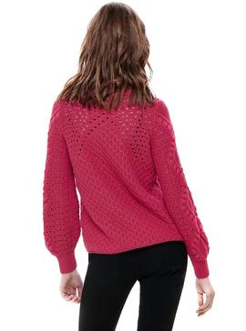 Jersey Only Hilde Cabel Rosa Mujer