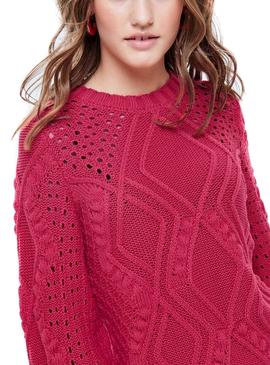 Jersey Only Hilde Cabel Rosa Mujer