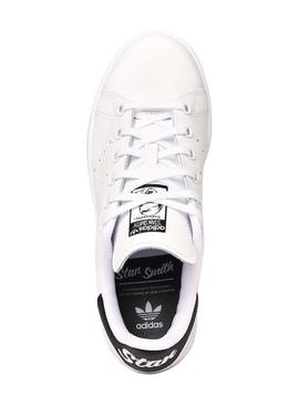 Zapatillas Adidas Stan Smith Blanco y Negro Junior