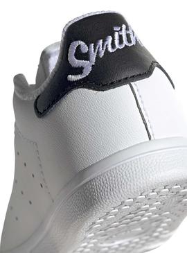 Zapatillas Adidas Stan Smith Blanco y Negro Kids