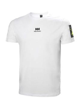 Camiseta Helly Hansen Volt Blanco Hombre