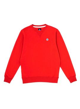 Sudadera North Sails Basic Rojo Hombre