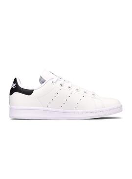 Zapatillas Adidas Stan Smith Blanco y Negro Teen