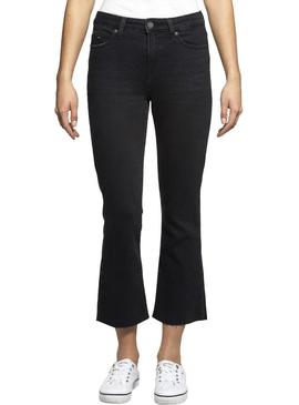 Pantalón Vaquero Tommy Jeans Crop Flare BFLB Mujer