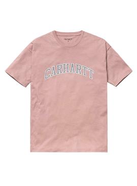Camiseta Carhartt Princeton Rosa Mujer
