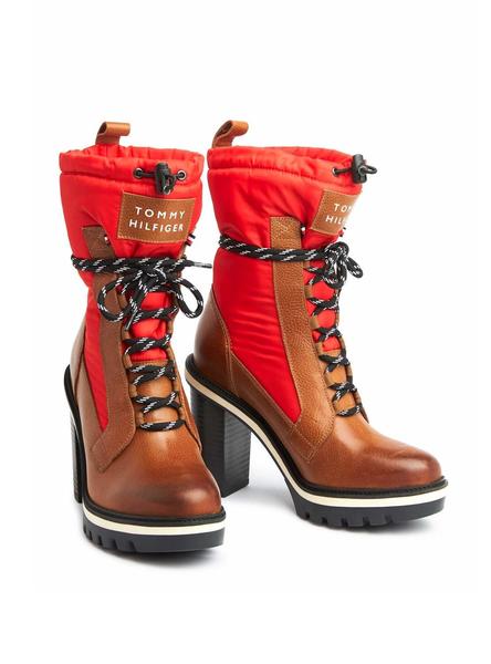 Bota Hilfiger Fun Nylon Rojo