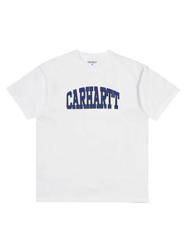 Camiseta Carhartt Theory Blanco Hombre