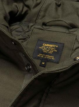 Parka Carhartt Clash Verde Hombre