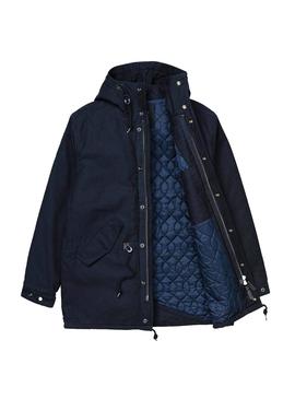 Parka Carhartt Clash Azul Marino Hombre