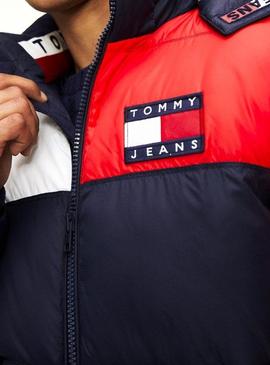 Cazadora Tommy Jeans Essential Color Block Hombre