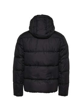 Cazadora Tommy Jeans Essential Hood Negra
