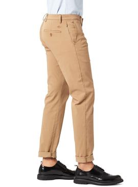 Pantalon Dockers Smart Chino Beige Hombre