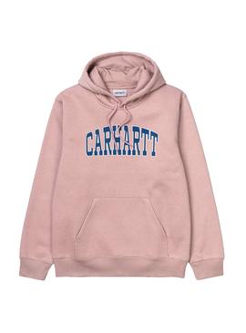 Sudadera Carhartt Theory Rosa Hombre