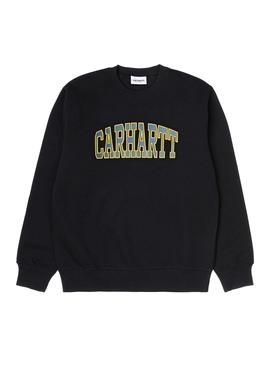 Sudadera Carhartt University Negro Hombre