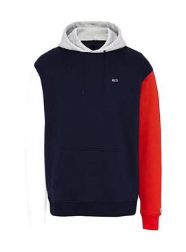 Sudadera Tommy Jeans Colorblock Class Hombre