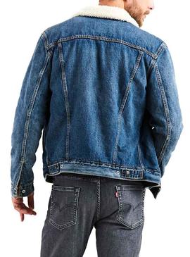 Cazadora Levis Trucker Sherpa Mid Hombre