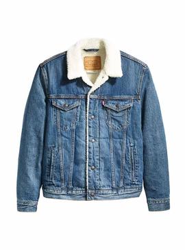 Cazadora Levis Trucker Sherpa Mid Hombre