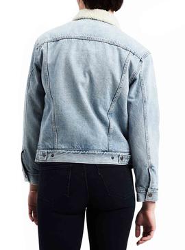 Cazadora Vaquera Levis Trucker Light Mujer