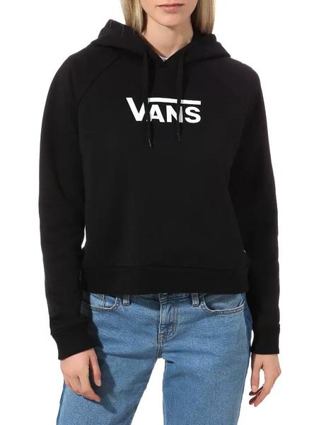 fresa Ambicioso Voluntario Sudadera Vans Flying Negro Mujer