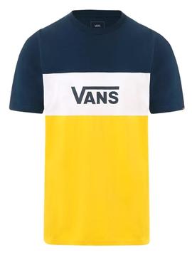 Camiseta Vans Retro Active Amarillo Hombre