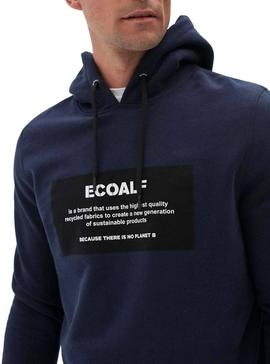 Sudadera Ecoalf Belize Azul Marino Hombre