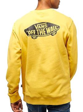 Sudadera Vans Exposition Amarillo Hombre