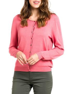 Chaqueta Naf Naf De punto Coral Mujer