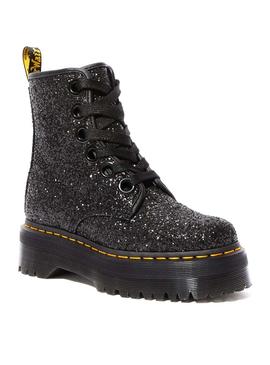 Bota Dr. Martens Molly 6-Eye Glitter Mujer